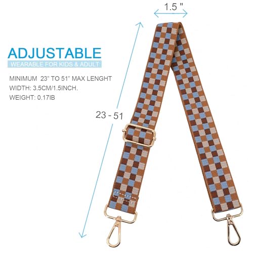 Image of Replacement Purse Strap Shoulder Strap Adjustable Crossbody Strap for Women Crossbody Wide Shoulder Bag