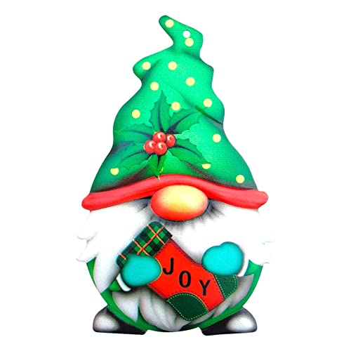 Générique Ornements de Maison de Personnes âgées sans Visage de Noël en Fer forgé Artisanat Ornements de Noël Plafonnier Cher (A, One Size)