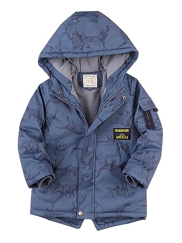 Image of Boys Girls Winter Outwear Coats, Kids Warm Outfits,Windproof Jacket for Toddler 1-8Y