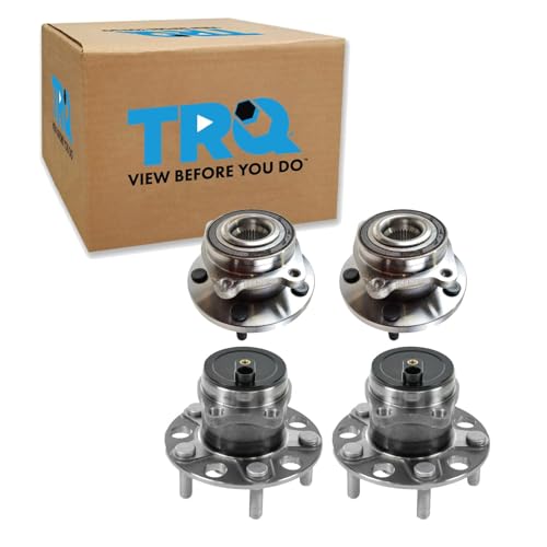 Image of TRQ 2 Piece Wheel Bearing & Hub Assembly Set