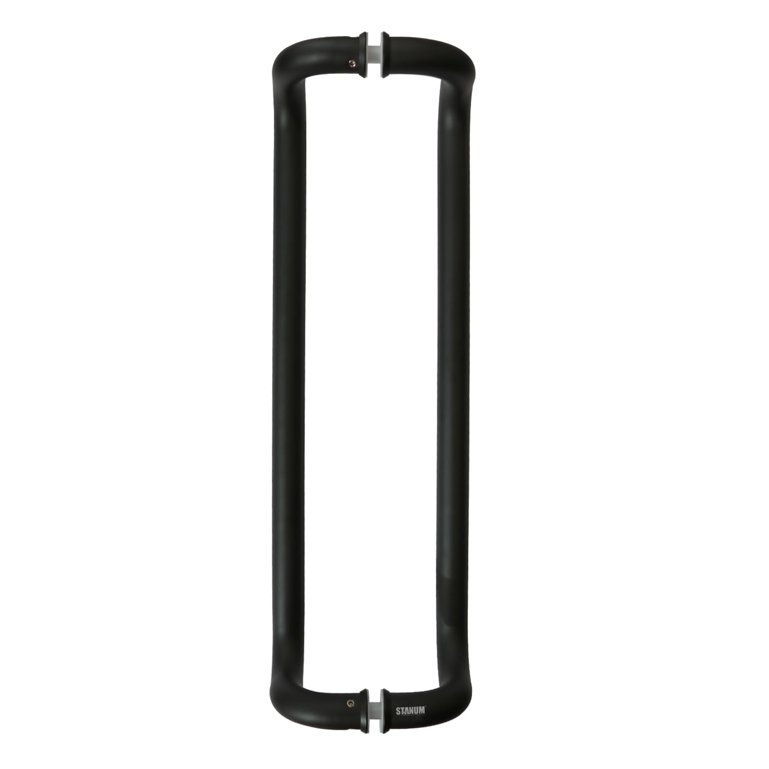Offset Door Handle SS304 Pull Handle for Home & Main Door | Heavy Duty Door Handles for Home, Bathroom Door Handle, Door Handles for Wardrobe & Cupboard Handles | (HPH-5143-BM) (Black & Silver)-picture-16