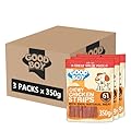 Good Boy - Chicken Strip Dog Treats - Natural Chicken - Wheat and Cereal Free Recipes- Box of 3 x 350 g