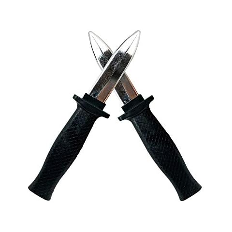 Wendy Cai 2 Pcs Plastic Retractable Knife Magic Toy Joke Trick Toy Halloween Props Fake Plastic Blade Disappearing Dagger Knife Cover