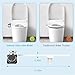 Bidet Toilet Seat Dual Nozzles Non-Electric Washer Self-Cleaning Wash for Rear Or Female Washing Sanitizing(CN AU UK cold)
