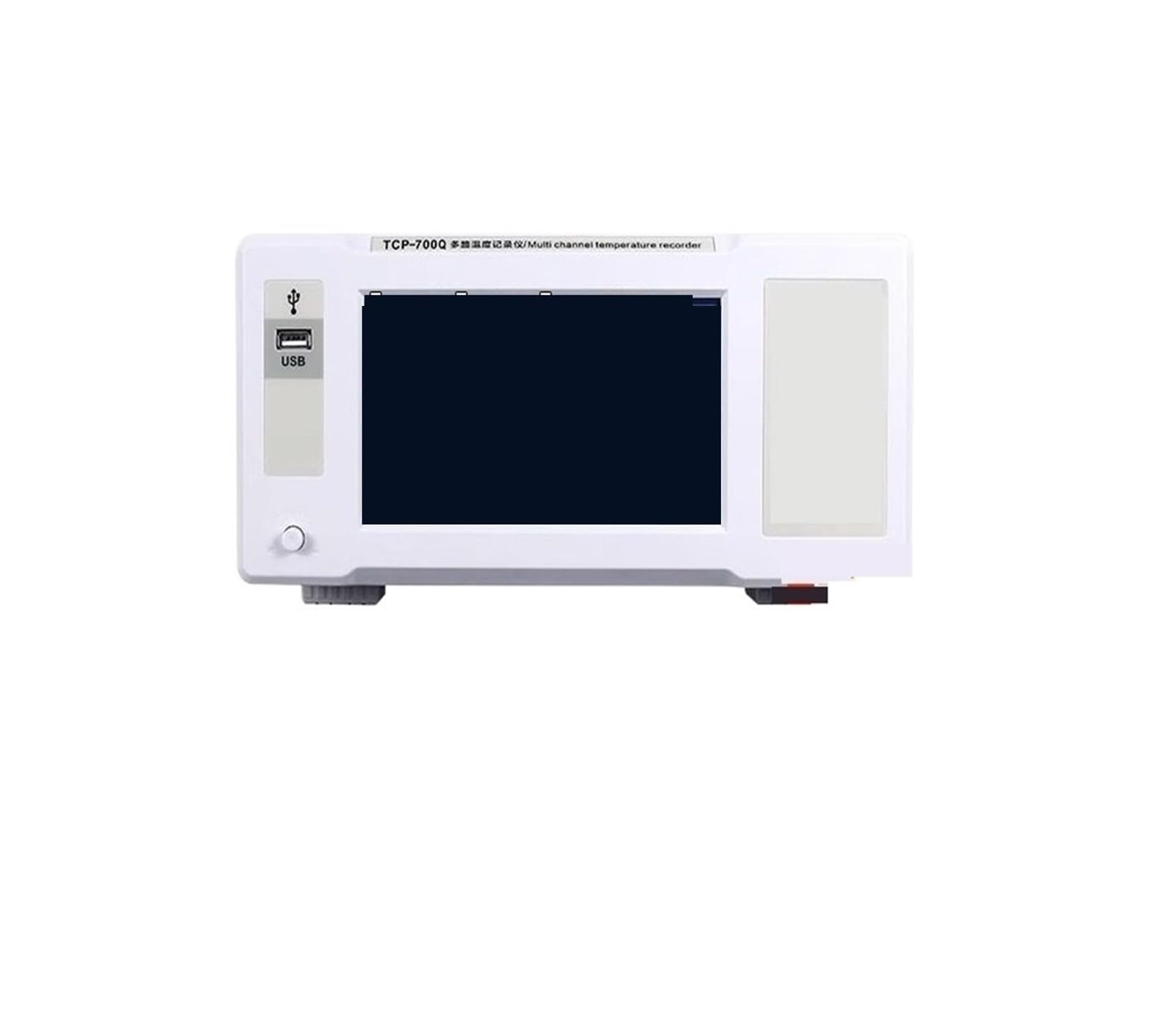 Probador de temperatura multiparámetro de 8 canales 700Q, pantalla táctil de 7", compatible con PT100, admite presión y humedad