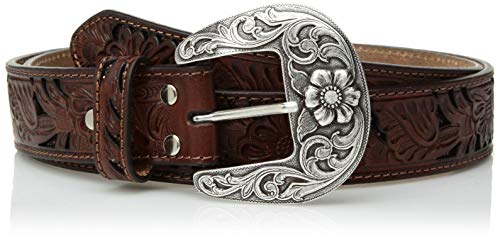 Nocona Belt Co. Women's Tone Tan Filagree Belt