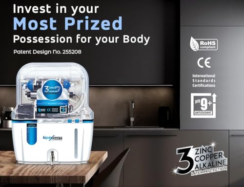 Image of Aqua Swift Ro Water Purifier, latest Smart Filtration Technology (RO+UV+UF+TDS Adjuster + Copper + Alkaline Technology) for Home and Office | Heavy Pump | 16 Ltr Tank Capacity