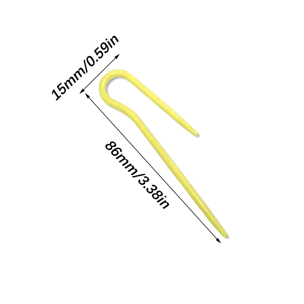 Set Di 12 Ferri Da Maglia Curvi In Metallo, 3 Colori, Per Trecce E Maglieria, Strumenti Fai-da-te In Alluminio Per Maglioni E Sciarpe