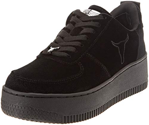 Windsor Smith Racerr, Sneaker Donna, Nero (Black