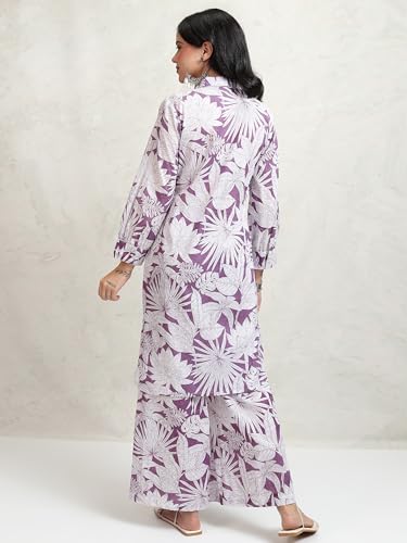 Image of Vishudh Women's Co-ord Set | Trendy Matching Set for Casual & Chic Looks | Stylish Top & Bottom Co-ord for Women
