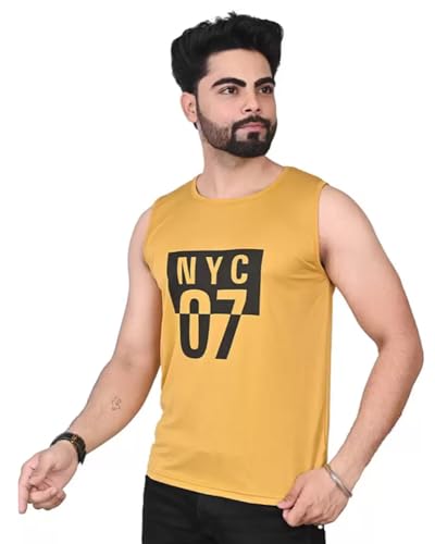 Image of Nylon Gym Vests for Men, Soft & Comfortable