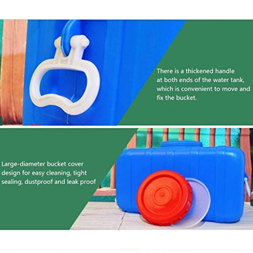 Réservoir d'eau horizontal de grande capacité pour camping et activités outdoor