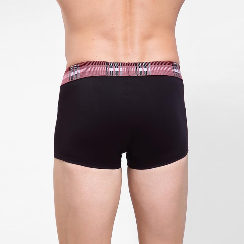 Image of Zoiro Men's Soft Cotton Blend Solid Trend Trunk (Pack of 2) |Colours May Vary