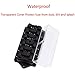ESUPPORT Car Truck 6 Way Circuit Standard ATO Blade Fuse Box Block Holder 12V 24V
