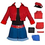 Hieeimu Red Blood Cell Cosplay Costume Cells at Work Uniform Outfit Cosplay Full Set Halloween with Hat Suit(Blood,S)