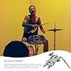 Tom Drum Clamp - Tom Drum Mount Bracket | Holder Bracket, Adjustable Arm Holder, 360° Rotating Zinc Alloy Drum Devices, Multifunctional Drumes Clip for Most Models #4
