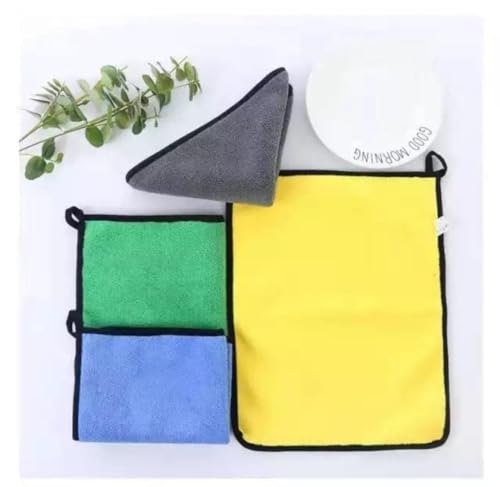 KBS Microfiber Cleaning Cloths for Face Towel Soft Napkin 40x40cms 400 GSMSmall for Men Workout Sports Gym Home, Kitchen, Bathroom Cleaning Accessories Items (Pack of 1) 6 41qjSFFV36L