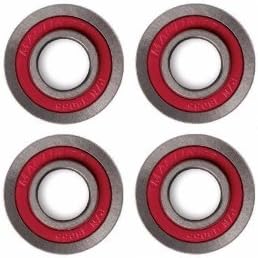 [4] Magliner Hand Truck Tire Flanged Precision Ball Bearing 5/8" ID 1-3/8" OD
