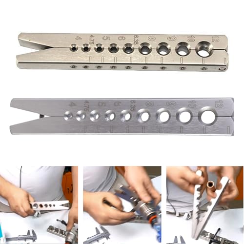 Herramientas de tubería para abocardar cobre y aluminio con cono excéntrico 4