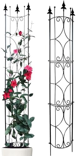 Tall metal garden trellis that will transform your outdoor space 6 Thealyn Garden Trellis 2 Pack 72