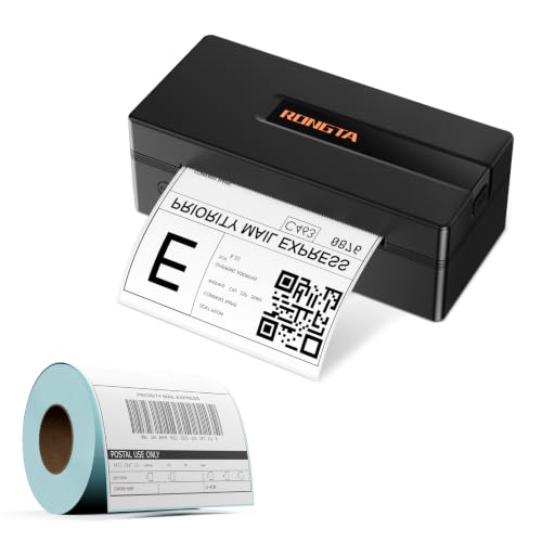 Image of Rongta RP425 Black Label Printer+220 PCS 4 * 6 Tnermal Labels