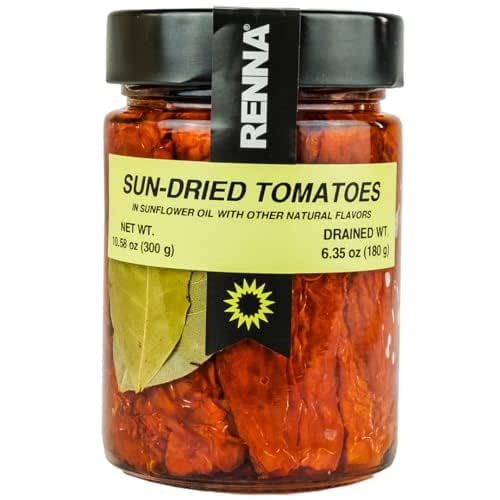 Renna Sun-Dried Tomatoes in Sunflower Oil, 10.58 oz - Ready-to-Eat