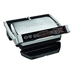 Tefal - Parrilla OptiGrill Initial GC706D12 - Sensor automático, 5 niveles de cocción, 6 programas automáticos, 2000 W, placas lavavajillas