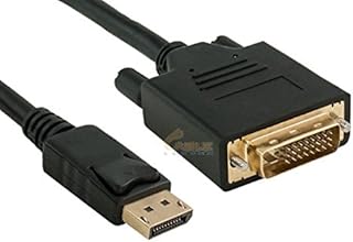 Cable Leader Gold Plated Premium DisplayPort to DVI Male to Male Cable 28AWG 15ft