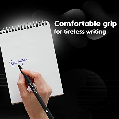 Image of Cello Aspro Mavro Ball Pen | Black Ball Pen | Pack of 50 Butterflow Avenger Ball Pen | Pack of 25 Blue Ball Pen