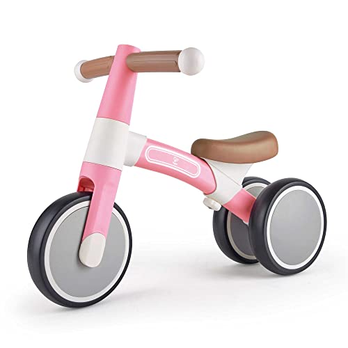 Hape E0105 - Mi Primer Triciclo de Carreras, Rosa