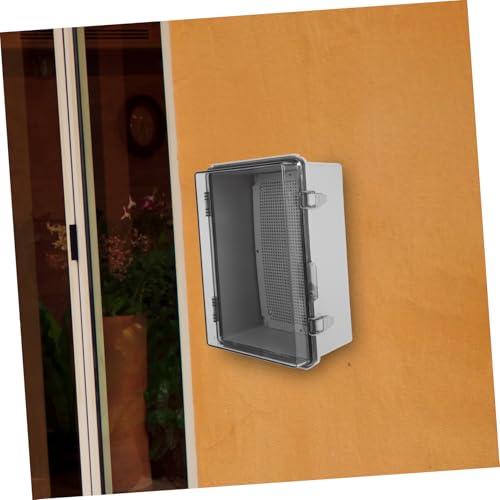 Boîte de jonction étanche extérieure ABS boîtier électrique de câblage jardin à vis - 5