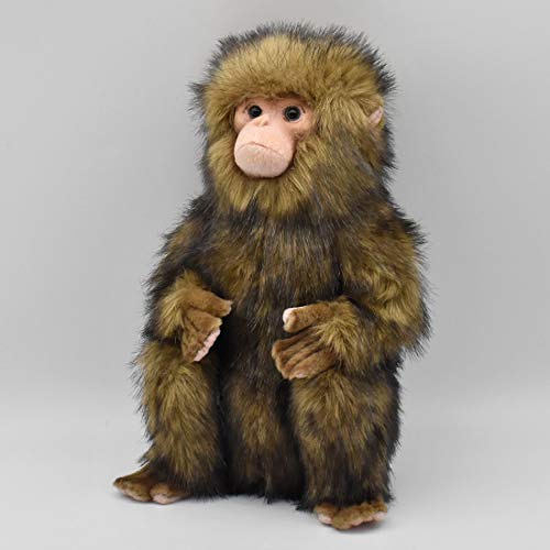 Singe japonais Hansa 4143 peluche haut de gamme import du Japon