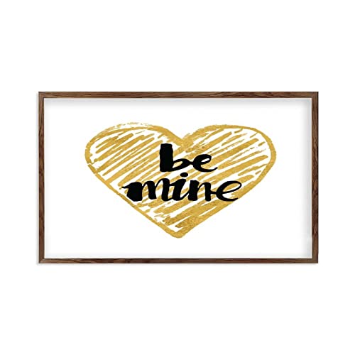 Plaque murale en bois Be Mine pour créer une atmosphère romantique unique