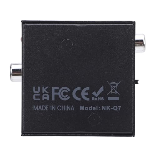 Convertidor de sonido digital coaxial a óptico adaptador bidireccional compacto de audio 4