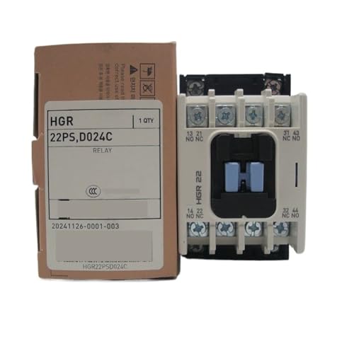 Relais auxiliaire HGR22 DC24V pour sécuriser l'automatisation de lignes CC