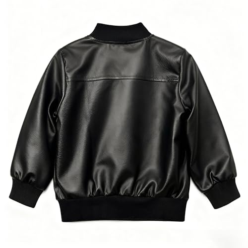 Chaqueta de cuero estilo años 50 para niños miniatura 4