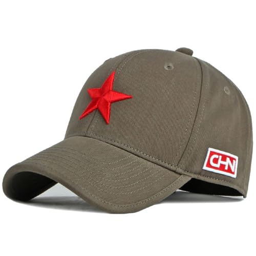 Gorra de béisbol unisex con estrella de cinco puntas miniatura 1