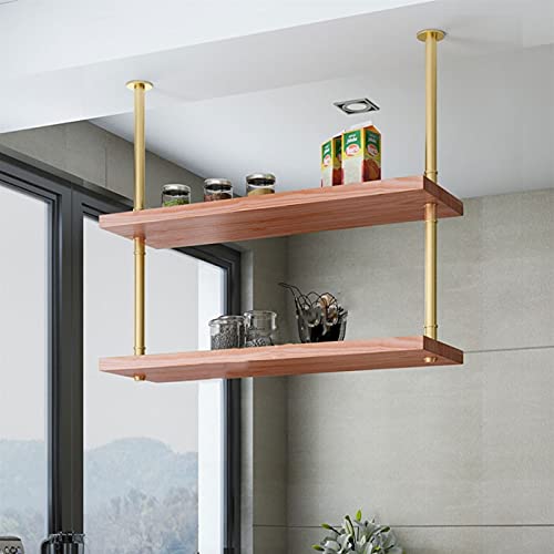 Soporte para botellas de vino de madera y hierro WUBYING miniatura 1