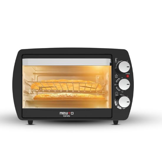 Link Ignis 19.1L, 1200W Oven Toaster & Grill, Motorised Rotisseries & Convection Heating, 5 Heating Modes, Black, 60 Min. Timer With Bell Ring | 2 Years Warranty-image-22