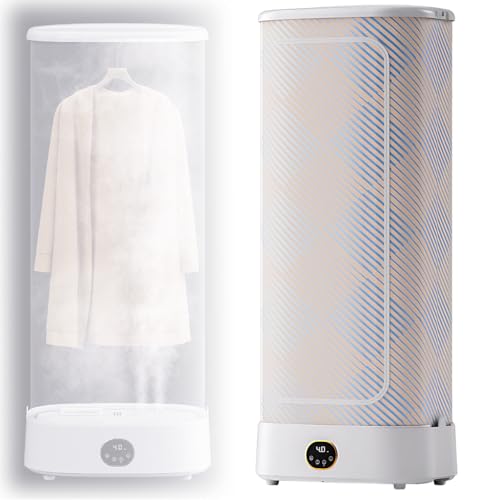 Lissontine Armario De Planchado Automático, Cuidado a Vapor, Vaporizador Vertical De 1000w, Tendedero Plegable, Uso En Casa Y Caravanas