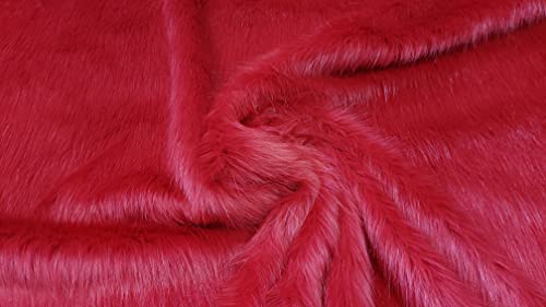 Tissu fausse fourrure poils longs 5m pour remplacer un plaid usé