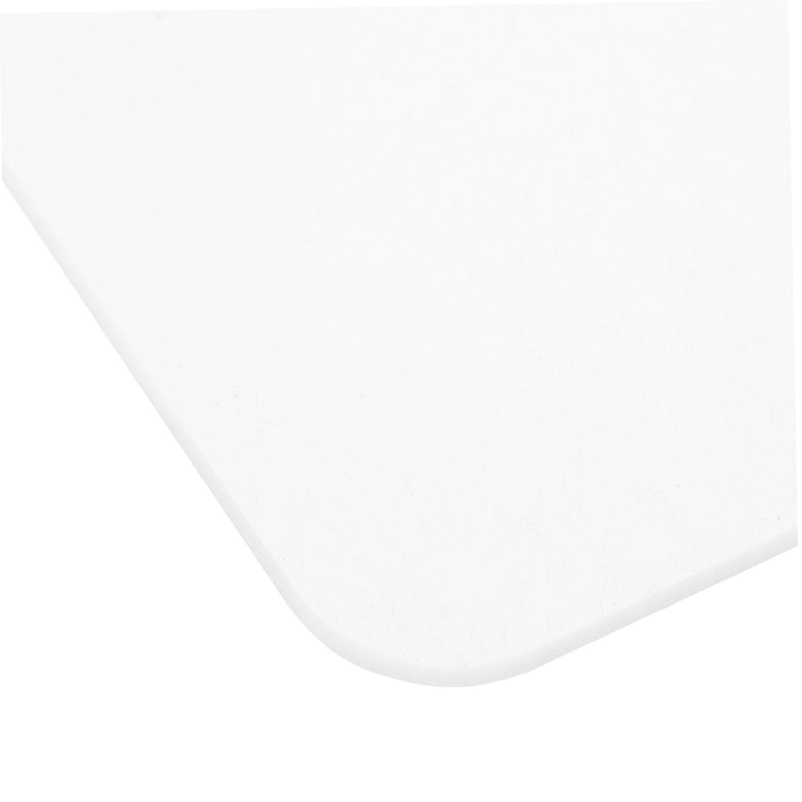 HOMSFOU Tappetino Mouse in Vetro Trasparente Accessorio Per Ufficio Tappetino Per Mouse Da Gaming Design Antiscivolo Facile Manutenzione Superficie Liscia Per Precisione
