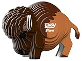 EUGY 045 Bisonte. Eco-Friendly 3D Paper Puzzle
