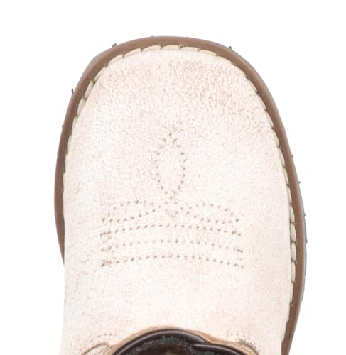 Image of Smoky Mountain Boots Toddlers' Autry Square Toe Leather Western Cowboy Boots