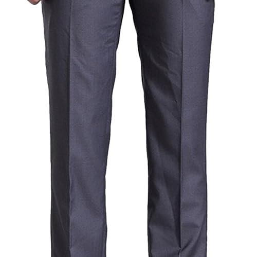 Men Stretch Flat Front Straight Fit Pant Casual Stretch Tapered Trousers Men Lightweight Comfy Pockets Trouser4