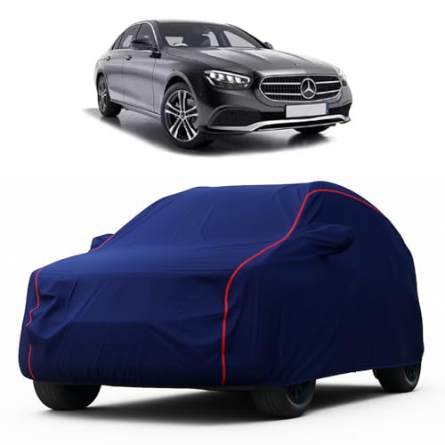 Image of Heavy-Duty Car Cover for Compatible with Mercedes Benz E Class (2024 to 2025 All Models) Deluxe Car Protection Cover - Waterproof & UV-Resistant All-Season Exterior Protection