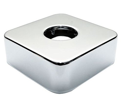 PLUMBING4HOME A123 Roseta Cubierta de Rosa, Plata