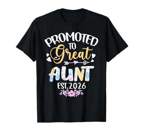 Promovido a grande tia 2026 em breve para ser tia t-shirt