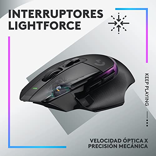 Miniatura 2 de Logitech G G502 X Plus Lightspeed Ratón inalámbrico RGB para Gaming