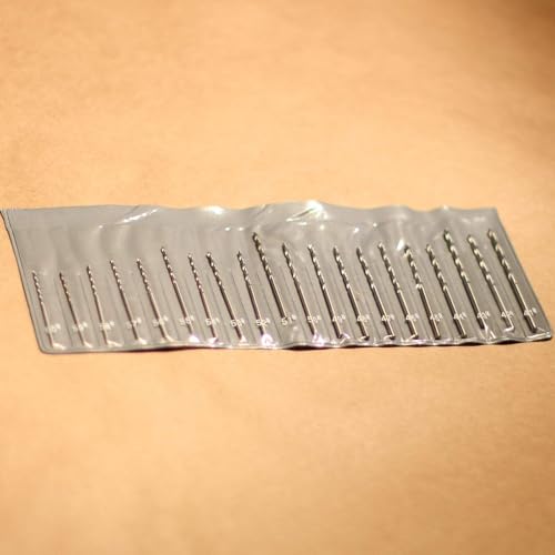 Micro-Mark 20-Piece Drill Bit Set, #41 - #60